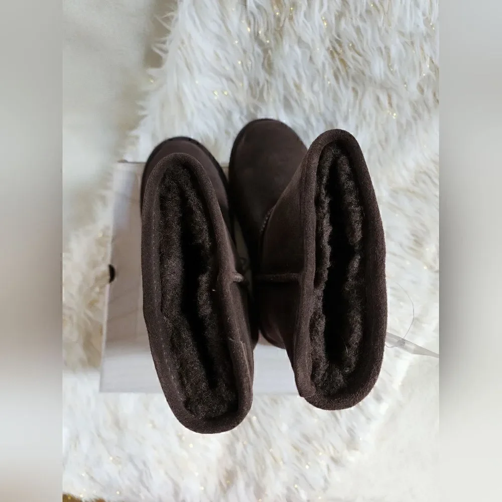 BEARPAW Emma Tall Youth Boots Size 4